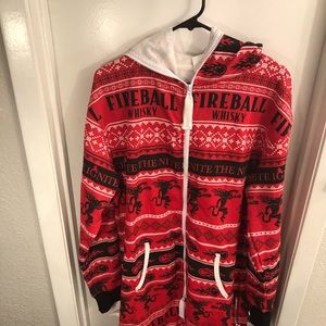 Never worn Fireball onesie